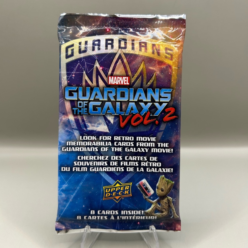 COPY - 2017 Marvel Guardians of the Galaxy Vol 2 Trading Card Pack. Upper Deck